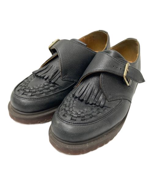 Dr.Martens（ドクターマーチン）Dr.Martens (ドクターマーチン) ラムジー モンクストラップシューズ ブラック サイズ:US:9M:10Lの古着・服飾アイテム