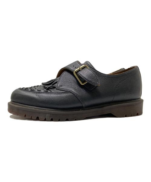 Dr.Martens（ドクターマーチン）Dr.Martens (ドクターマーチン) ラムジー モンクストラップシューズ ブラック サイズ:US:9M:10Lの古着・服飾アイテム