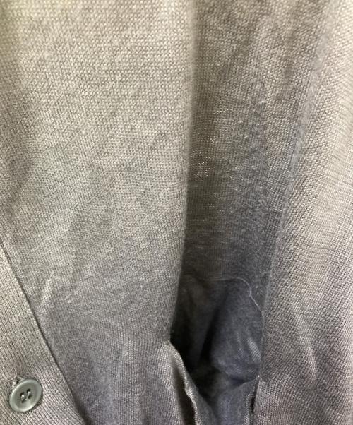 Yohji Yamamoto pour homme（ヨウジヤマモト プールオム）Yohji Yamamoto pour homme (ヨウジヤマモト プールオム) カーディガン ブラック×グレー サイズ:3の古着・服飾アイテム