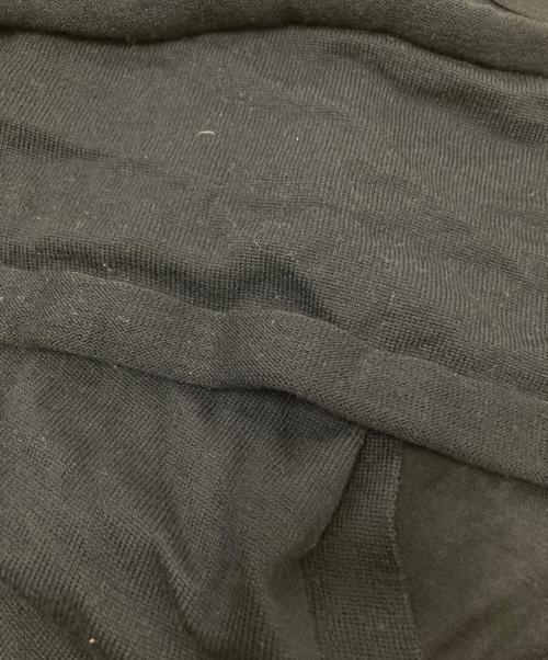 Y's（ワイズ）Y's (ワイズ) レイヤードニット ブラック サイズ:3の古着・服飾アイテム