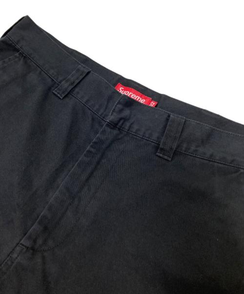 SUPREME（シュプリーム）SUPREME (シュプリーム) ワークパンツ ブラック サイズ:32の古着・服飾アイテム