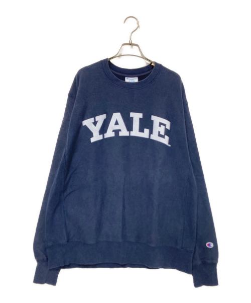 Champion REVERSE WEAVE（チャンピオン リバース ウィーブ）Champion REVERSE WEAVE (チャンピオン リバース ウィーブ) 00s リバースウィーブスウェット ネイビー サイズ:2XLの古着・服飾アイテム