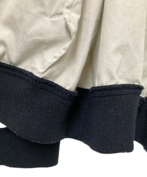stussy（ステューシー）stussy (ステューシー) フーデッドジャケット ネイビー×ホワイト サイズ:XLの古着・服飾アイテム
