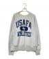 Champion REVERSE WEAVE（チャンピオン リバース ウィーブ）の古着「カレッジロゴスウェット」｜グレー