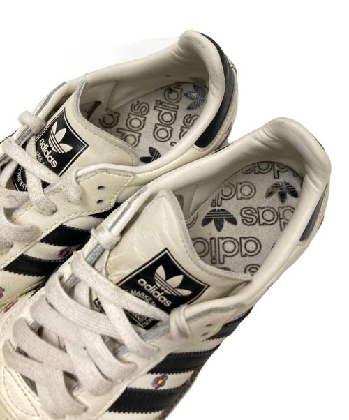 adidas（アディダス）adidas (アディダス) Samba OG 花柄刺繍 ブラック×ホワイト サイズ:24.0㎝の古着・服飾アイテム