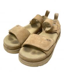 UGG（アグ）の古着「アンクルストラップサンダル」｜ベージュ