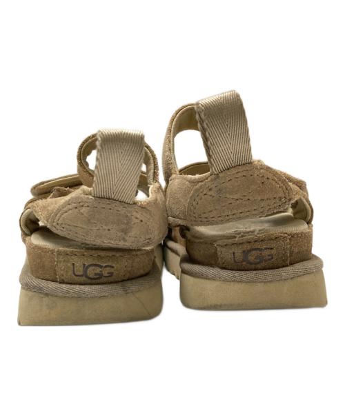 UGG（アグ）UGG (アグ) アンクルストラップサンダル ベージュ サイズ:24.0㎝の古着・服飾アイテム