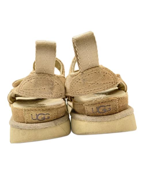 UGG（アグ）UGG (アグ) アンクルストラップサンダル ベージュ サイズ:24.0㎝の古着・服飾アイテム