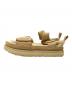 UGG (アグ) アンクルストラップサンダル ベージュ サイズ:24.0㎝：4000円