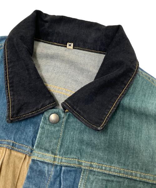 KHOKI（コッキ）KHOKI (コッキ) Yデニムジャケット インディゴ サイズ:2の古着・服飾アイテム