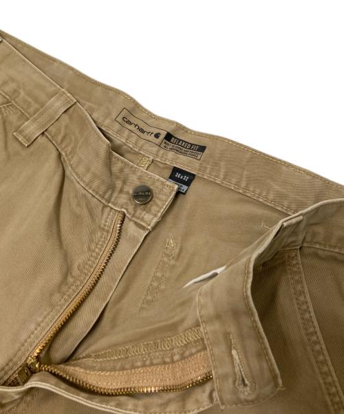 CarHartt（カーハート）CarHartt (カーハート) ペインターパンツ ベージュ サイズ:W36×L32の古着・服飾アイテム