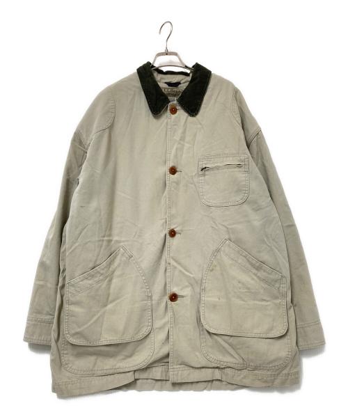 L.L.Bean（エルエルビーン）L.L.Bean (エルエルビーン) ライナー付ハンティングジャケット ベージュ サイズ:XLの古着・服飾アイテム