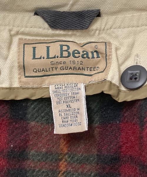 L.L.Bean（エルエルビーン）L.L.Bean (エルエルビーン) ライナー付ハンティングジャケット ベージュ サイズ:XLの古着・服飾アイテム