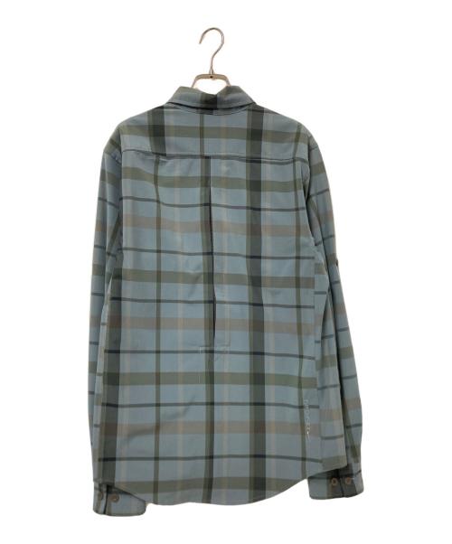 NIKE ACG（ナイキエーシージー）NIKE ACG (ナイキエーシージー) NRG DF UV DEV TR L/S TOP グレー×グリーン サイズ:Sの古着・服飾アイテム