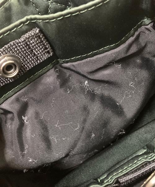 PORTER（ポーター）PORTER (ポーター) STARBUCKS COFFEE (スターバックス コーヒー) COFFEE BEAN SHAPE DRUM BAG グリーン×ブラック サイズ:下記参照の古着・服飾アイテム