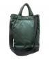 PORTER (ポーター) STARBUCKS COFFEE (スターバックス コーヒー) COFFEE BEAN SHAPE DRUM BAG グリーン×ブラック サイズ:下記参照：25000円