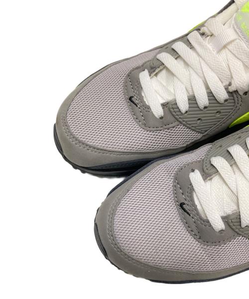 NIKE（ナイキ）NIKE (ナイキ) AIR MAX 90 BLACK/NEON YELLOW-ANTHRACITE グレー×イエロー サイズ:26.5cmの古着・服飾アイテム