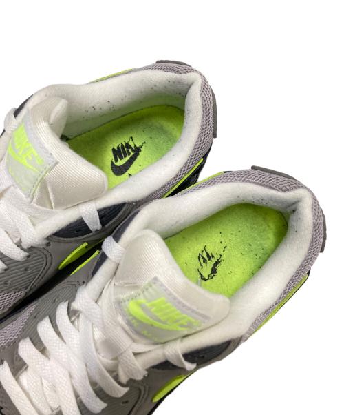 NIKE（ナイキ）NIKE (ナイキ) AIR MAX 90 BLACK/NEON YELLOW-ANTHRACITE グレー×イエロー サイズ:26.5cmの古着・服飾アイテム
