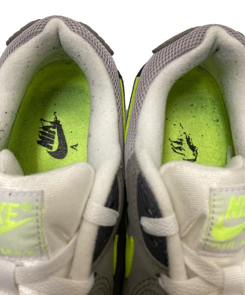 NIKE（ナイキ）NIKE (ナイキ) AIR MAX 90 BLACK/NEON YELLOW-ANTHRACITE グレー×イエロー サイズ:26.5cmの古着・服飾アイテム