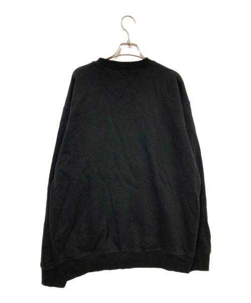 Dime（ダイム）Dime (ダイム) クルーネックスウェット ブラック サイズ:Lの古着・服飾アイテム