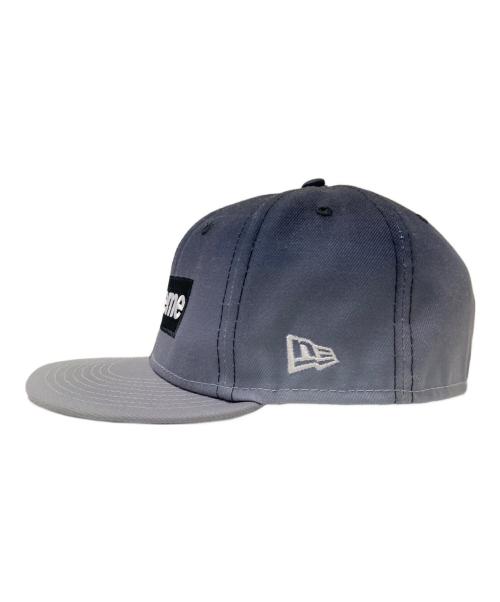 New Era（ニューエラ）New Era (ニューエラ) SUPREME (シュプリーム) Gradient Box Logoキャップ ブラック×グレー サイズ:下記参照の古着・服飾アイテム