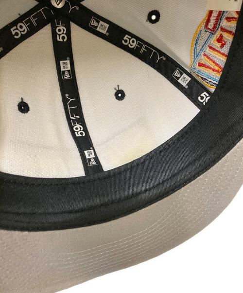 New Era（ニューエラ）New Era (ニューエラ) SUPREME (シュプリーム) Gradient Box Logoキャップ ブラック×グレー サイズ:下記参照の古着・服飾アイテム