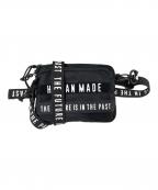 HUMAN MADEヒューマンメイド）の古着「MILITARY POUCH MINI」｜ブラック×ホワイト