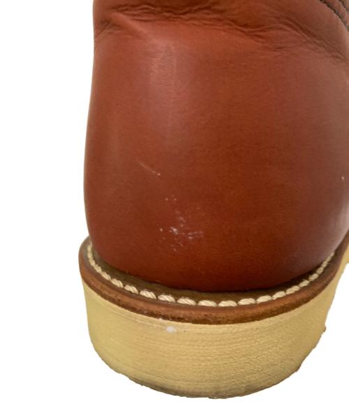 RED WING（レッドウィング）RED WING (レッドウィング) 9inch PECOS BOOTS ブラウン サイズ:26.0cmの古着・服飾アイテム