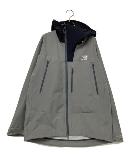 Karrimor（カリマー）Karrimor (カリマー) ゴアテックス パフォーマンス レイン ジャケット グレー×ブラック サイズ:Lの古着・服飾アイテム
