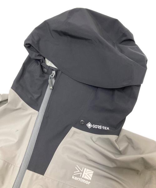 Karrimor（カリマー）Karrimor (カリマー) ゴアテックス パフォーマンス レイン ジャケット グレー×ブラック サイズ:Lの古着・服飾アイテム