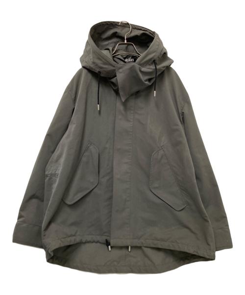 THE RERACS（ザ リラクス）THE RERACS (ザ リラクス) フーデッドジャケット グレー サイズ:48の古着・服飾アイテム