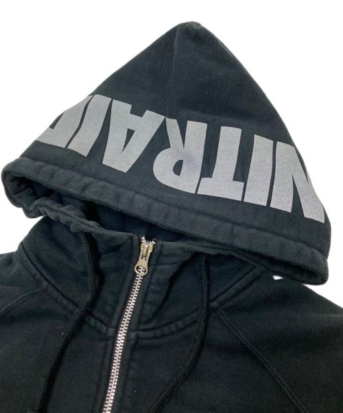 NITRAID（ナイトレイド）NITRAID (ナイトレイド) ジップパーカー ブラック サイズ:Lの古着・服飾アイテム