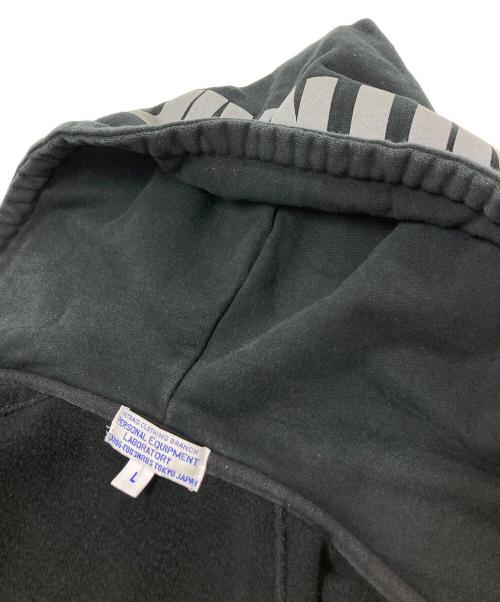 NITRAID（ナイトレイド）NITRAID (ナイトレイド) ジップパーカー ブラック サイズ:Lの古着・服飾アイテム