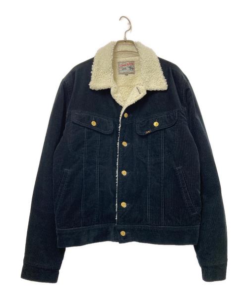 LEE（リー）LEE (リー) ボアランチジャケット ブラック×ホワイト サイズ:XLの古着・服飾アイテム