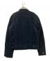 LEE (リー) ボアランチジャケット ブラック×ホワイト サイズ:XL：5000円