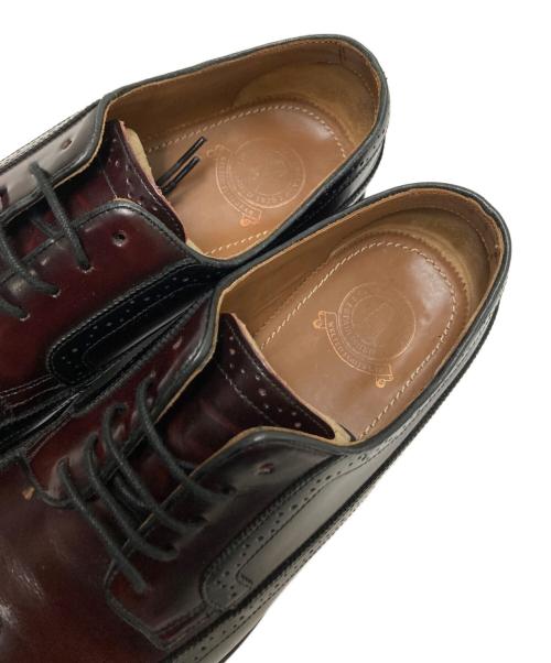 CLARKS（クラークス）CLARKS (クラークス) エドワードリミットウィングチップシューズ ブラック×ブラウン サイズ:UK:7 1/2の古着・服飾アイテム