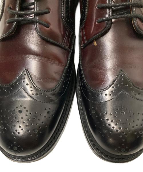 CLARKS（クラークス）CLARKS (クラークス) エドワードリミットウィングチップシューズ ブラック×ブラウン サイズ:UK:7 1/2の古着・服飾アイテム
