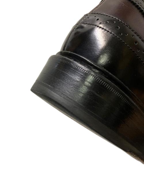 CLARKS（クラークス）CLARKS (クラークス) エドワードリミットウィングチップシューズ ブラック×ブラウン サイズ:UK:7 1/2の古着・服飾アイテム