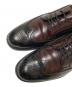 中古・古着 CLARKS (クラークス) エドワードリミットウィングチップシューズ ブラック×ブラウン サイズ:UK:7 1/2：8000円