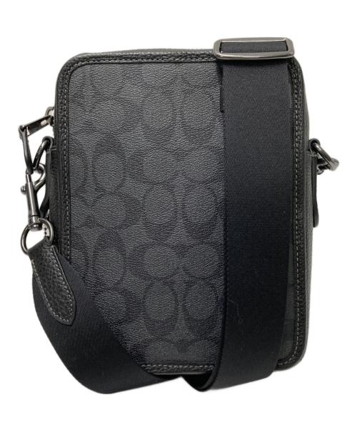 COACH（コーチ）COACH (コーチ) サリバン シグネチャークロスボディバッグ ブラック サイズ:下記参照の古着・服飾アイテム
