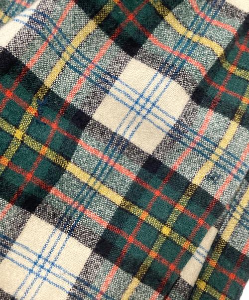 PENDLETON（ペンドルトン）PENDLETON (ペンドルトン) 70‘Sウールチェックシャツ グリーン×ホワイト サイズ:Sの古着・服飾アイテム