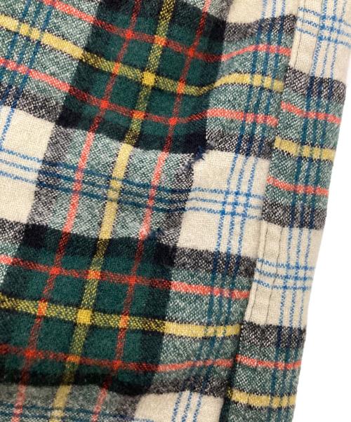 PENDLETON（ペンドルトン）PENDLETON (ペンドルトン) 70‘Sウールチェックシャツ グリーン×ホワイト サイズ:Sの古着・服飾アイテム