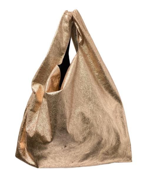 MM6 Maison Margiela（エムエムシックスメゾンマルジェラ）MM6 Maison Margiela (エムエムシックスメゾンマルジェラ) MIRROR CYNTH BAG シャンパンゴールド サイズ:下記参照の古着・服飾アイテム