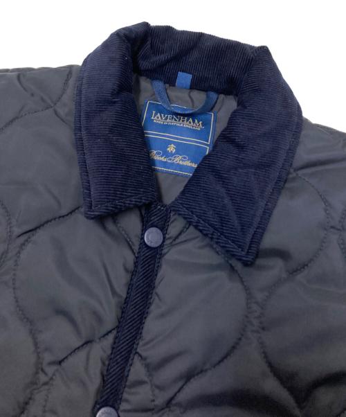BROOKS BROTHERS（ブルックスブラザーズ）BROOKS BROTHERS (ブルックスブラザーズ) LAVENHAM (ラベンハム) キルティングジャケット ブラック サイズ:38の古着・服飾アイテム