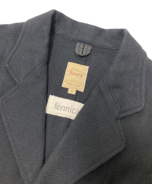 sanca（サンカ）sanca (サンカ) fennica (フェニカ) Hospital Jacket ブラック サイズ:1の古着・服飾アイテム