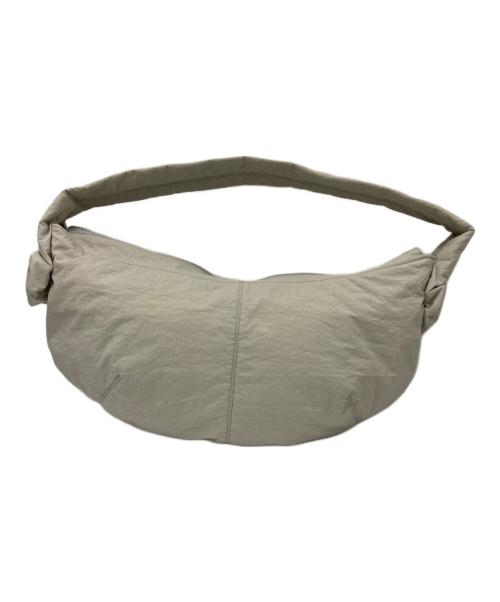 FLUSS（フルス）FLUSS (フルス) crush cylinder cross bag グレーの古着・服飾アイテム
