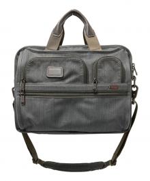 TUMI（トゥミ）の古着「ALPHA2 ビジネスバッグ」｜グレー