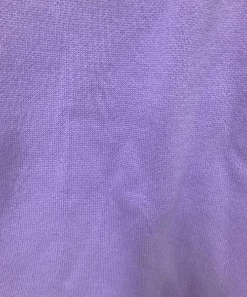 MEIAS（メイアス）MEIAS (メイアス) カシミヤスキッパーポロニット パープル サイズ:Mの古着・服飾アイテム