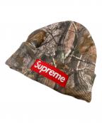 SUPREME×New Eraシュプリーム×ニューエラ）の古着「WORLD FAMOUS  LOGO BEANIE」｜ブラウン