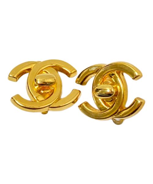 CHANEL（シャネル）CHANEL (シャネル) ココマークターンロックイヤリング ゴールド サイズ:下記参照の古着・服飾アイテム